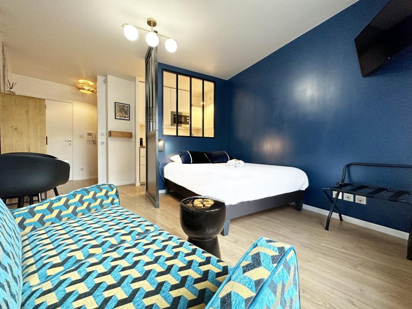 C Le 15 - Studio Cosy Avec Parking Chartres Esterno foto